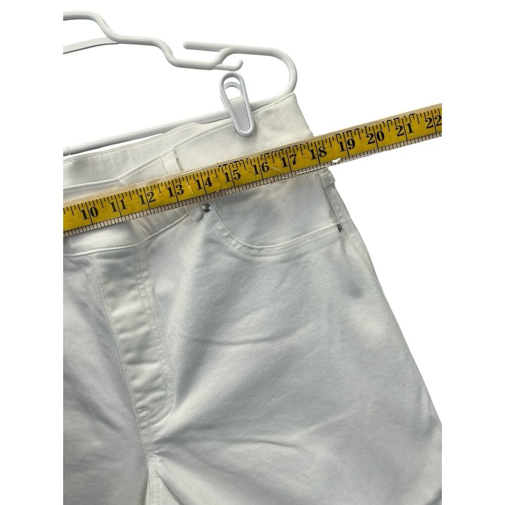 Spanx Stretch Pant Solid White Pull On Slimming W… - image 7